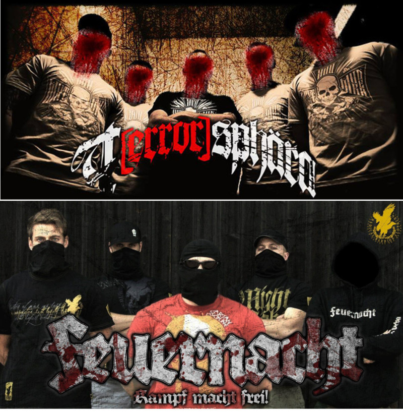 Die neonazistische Black Metal-Band Feuernacht ist ein Nebenprojekt von Musikern von Terrorsphära. Obwohl die Bands unterschiedliche musikalische Szenen bedienen, so ist ihre Inszenierung und Ästhetik im selben Stil gehalten.