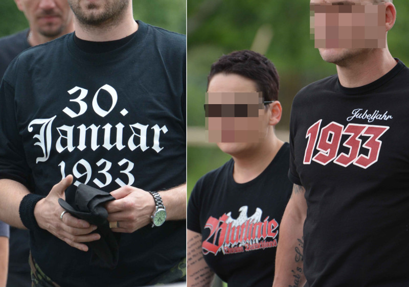 »Jubeljahr 1993« und »30.Januar 1933« beziehen sich auf das Jahr und den Tag der nationalsozialistischen Machtergreifung.