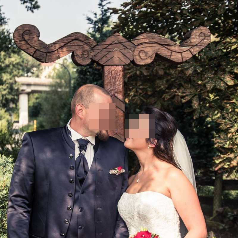 Hochzeit eines Hammerskins in Hessen 2017.