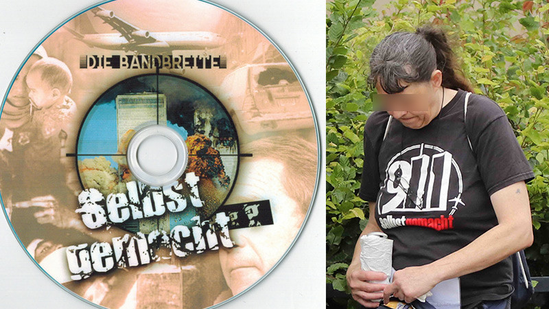 Die Band Bandbreite hat in ihrem 2007 veröffentlichten Song »Selbst gemacht« vermeintliche Ungereimtheiten in der Darstellung der Terroranschläge vom 9. September 2001 in einem Liedtext aufgegriffen. Eine Strophe lautet: »Ja, da war im Pentagon dieses Fünf-Meter-Loch in das sich angeblich eine Boeing verkroch. Auf die Frage, wo doch die Turbinen verblieben war die Antwort der Aufschlag hätt' sie pulverisiert. Doch wie eruiert man aus dem Pulver, dem gleichen, einwandfrei Identitäten von über 100 Leichen? Warum zeigen sich keine Wrackteile auf dem Rasen? Verbirgt das FBI, was die Kameras sahen? Warum ist denn auf den veröffentlichten Kamera-Frames gar kein einziges Mal eine Boeing zu sehen? Und was ist mit dem Erdbeben, das Columbia misst, was typisch im Zusammenhang mit Sprengungen ist? Es ist noch niemals ein Hochhaus, egal wie stark es brennt, ja, zusammengefallen wie die drei World Trade Center. Der Stahl hat sich verbogen, ist das nicht glatt gelogen? Warum schwebte das Hochhaus dann im freien Fall zu Boden? Ja das Ding klappt zusammen wie ein Kartenhaus und nur Controlled Demolition räumt da hinterher auf? Und was taucht denn eigentlich die 911-Kommission? Tut sie was außer Leuten hier die Augen zu wischen?«