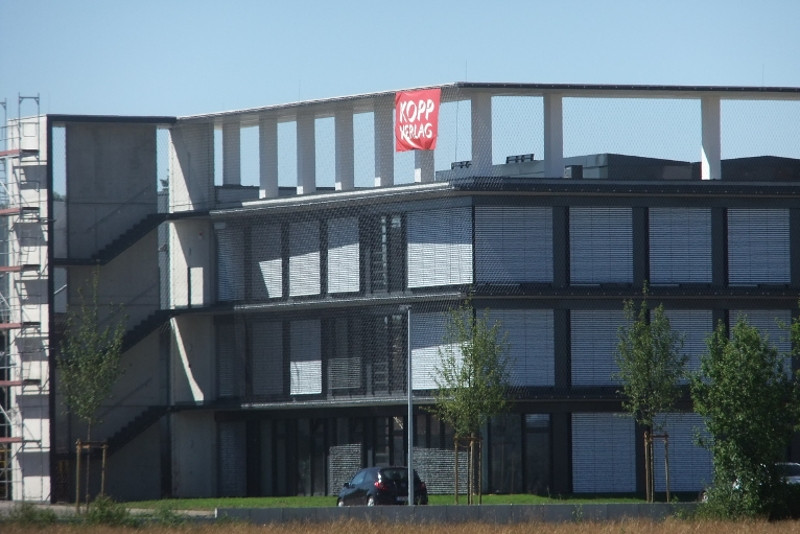 Das Verlagshaus des Kopp Verlags in Rottenburg am Neckar (Baden-Württemberg) im Jahr 2013.