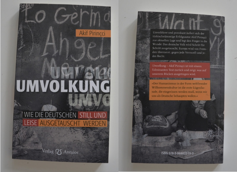 2016 erschien das Buch »Umvolkung« von Akif Pirinçci. Pirinçci war in den 1990er Jahren mit Romanen international bekannt geworden. Seit 2009 tritt er in rechten Kontext auf und ist ein führender Protagonist einer islamfeindlichen Bewegung in Deutschland.